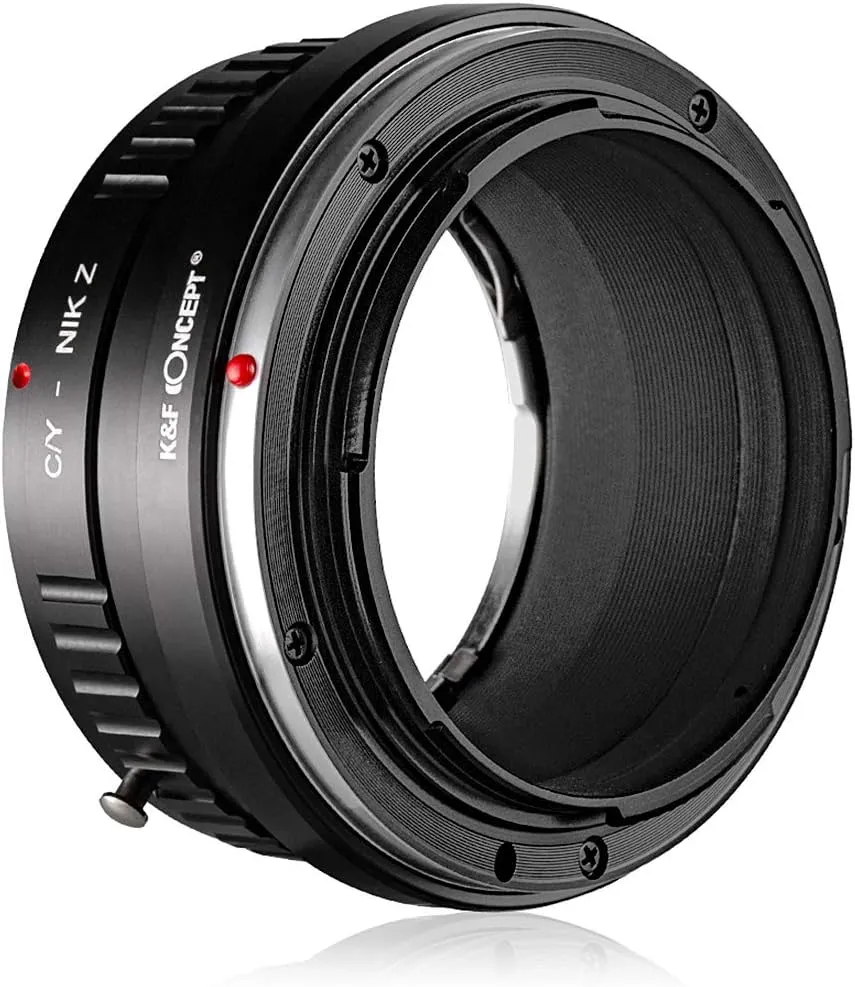 New K&F Concept Adapter for Contax Yashica CY Mount Lens to Nikon Z6 Z7 Camera