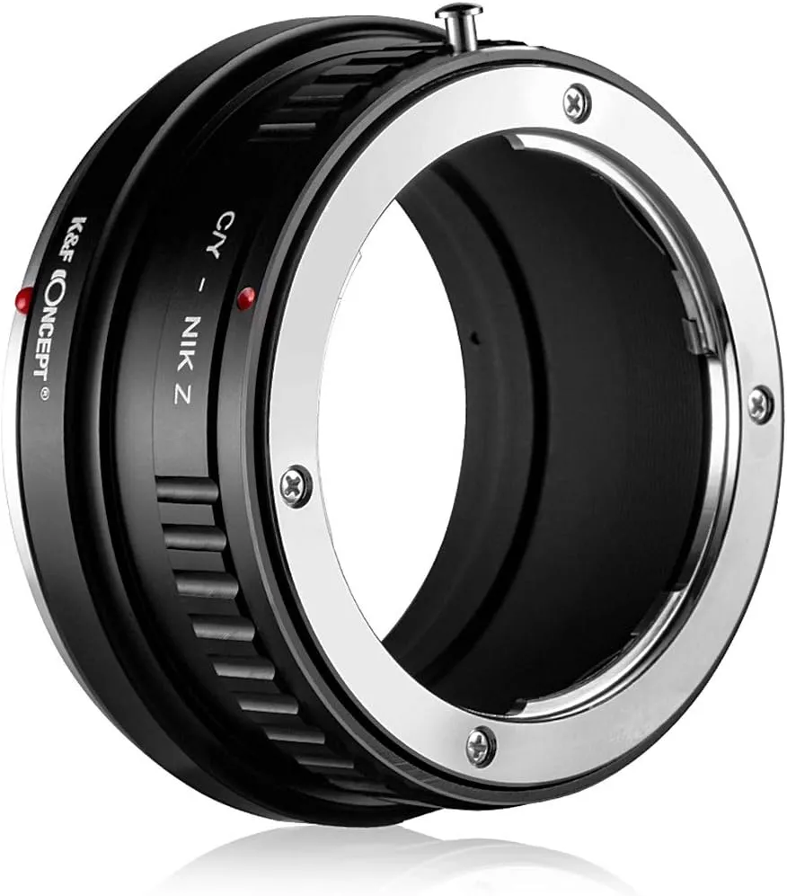 New K&F Concept Adapter for Contax Yashica CY Mount Lens to Nikon Z6 Z7 Camera