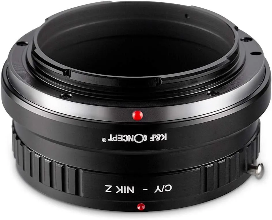 New K&F Concept Adapter for Contax Yashica CY Mount Lens to Nikon Z6 Z7 Camera