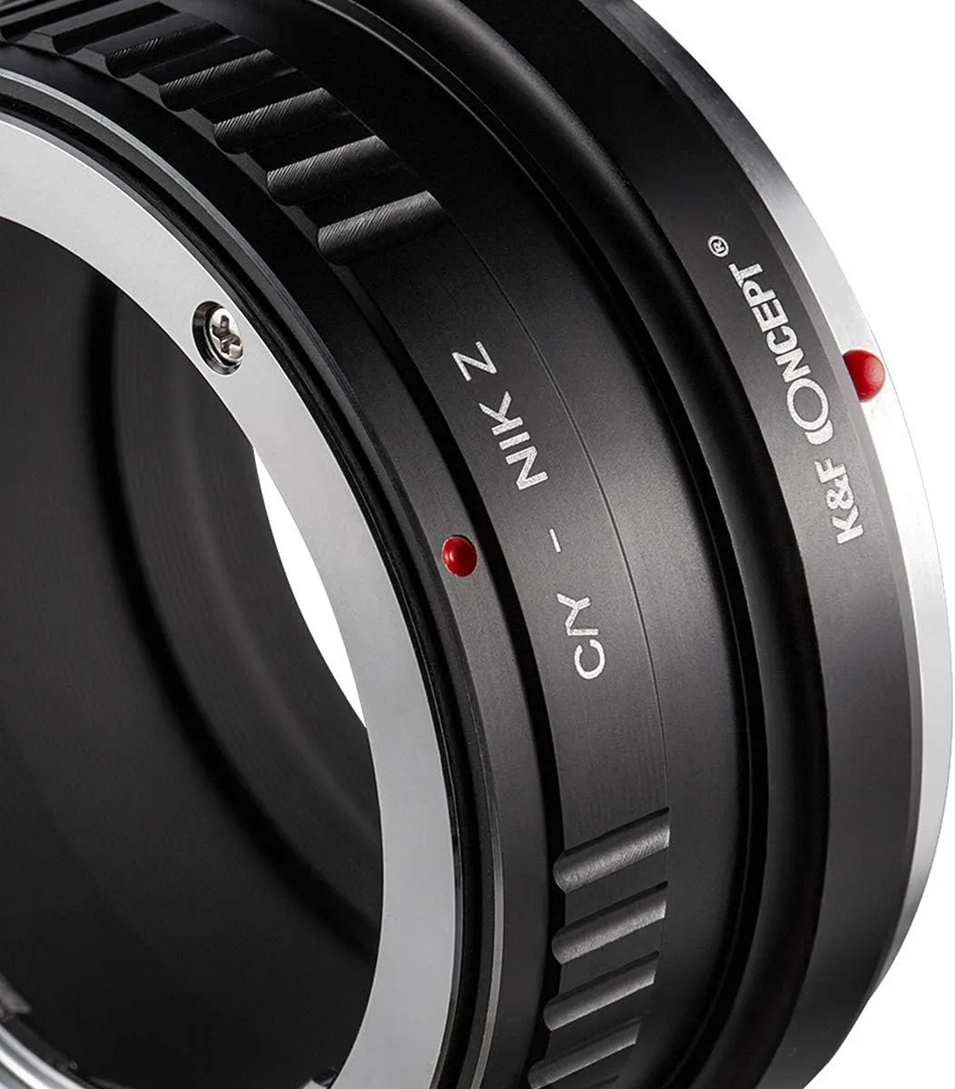 New K&F Concept Adapter for Contax Yashica CY Mount Lens to Nikon Z6 Z7 Camera