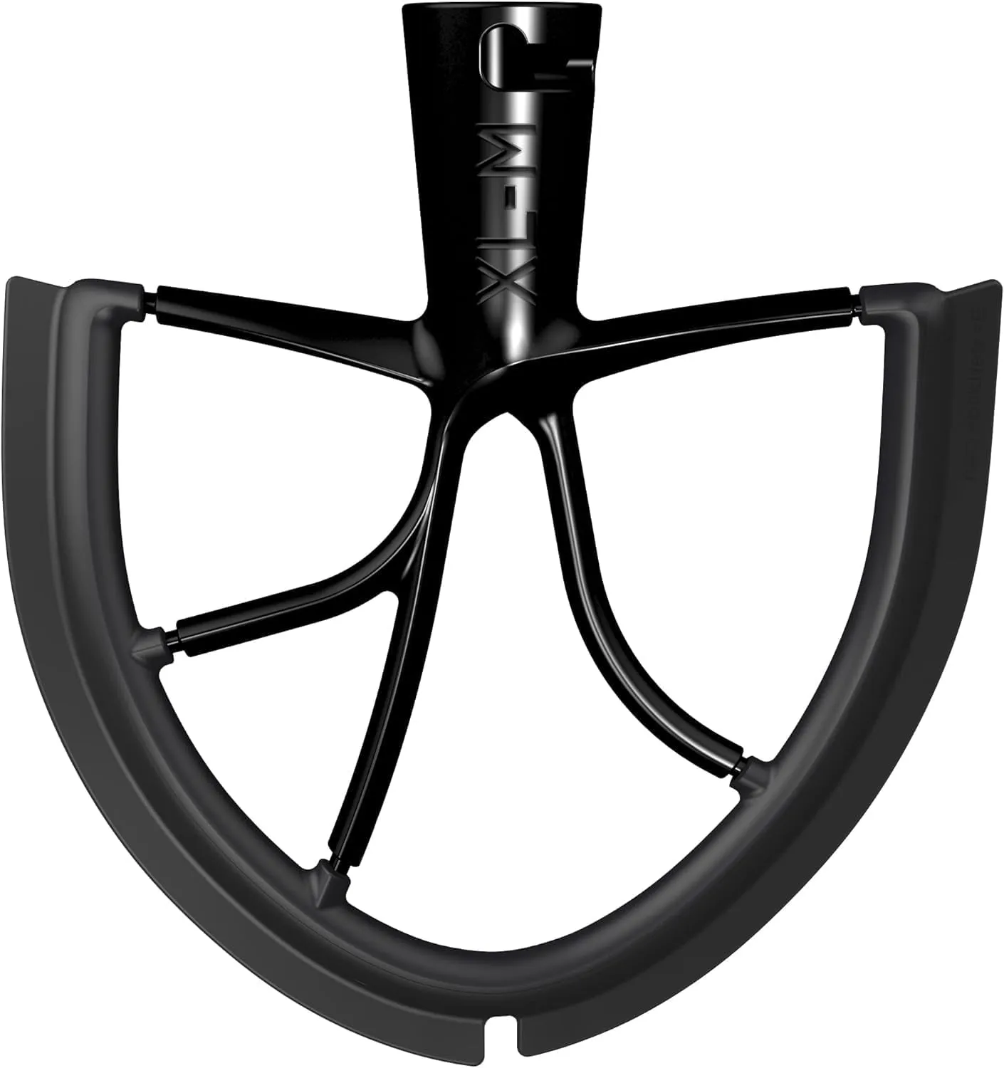 New Metro Design XL-MAX Metal Beater Blade, works with KitchenAid 5 , 6, 7, 8-Quart Stand Mixers, Black