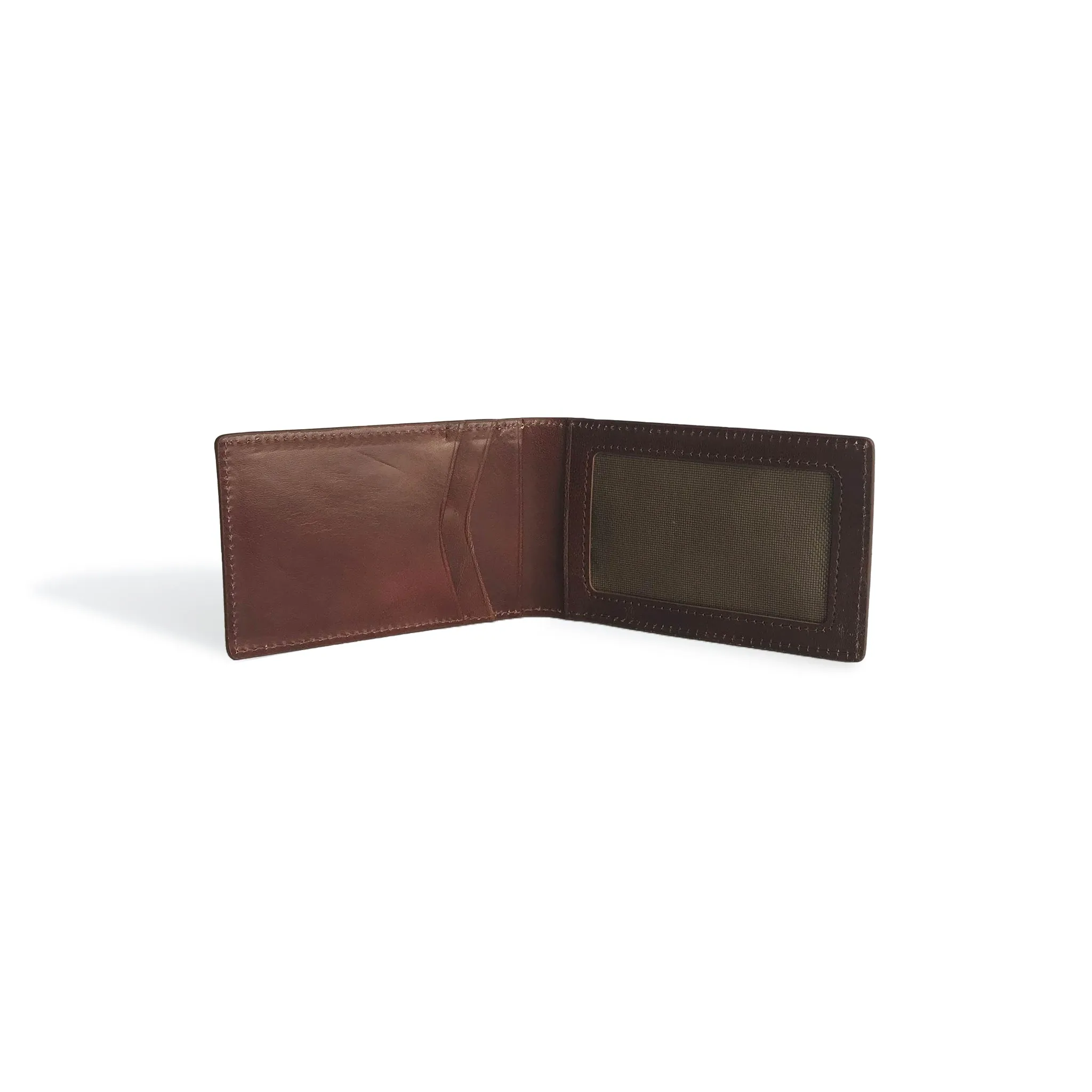 New York Money Clip Wallet - Expresso Brown | Metro Series