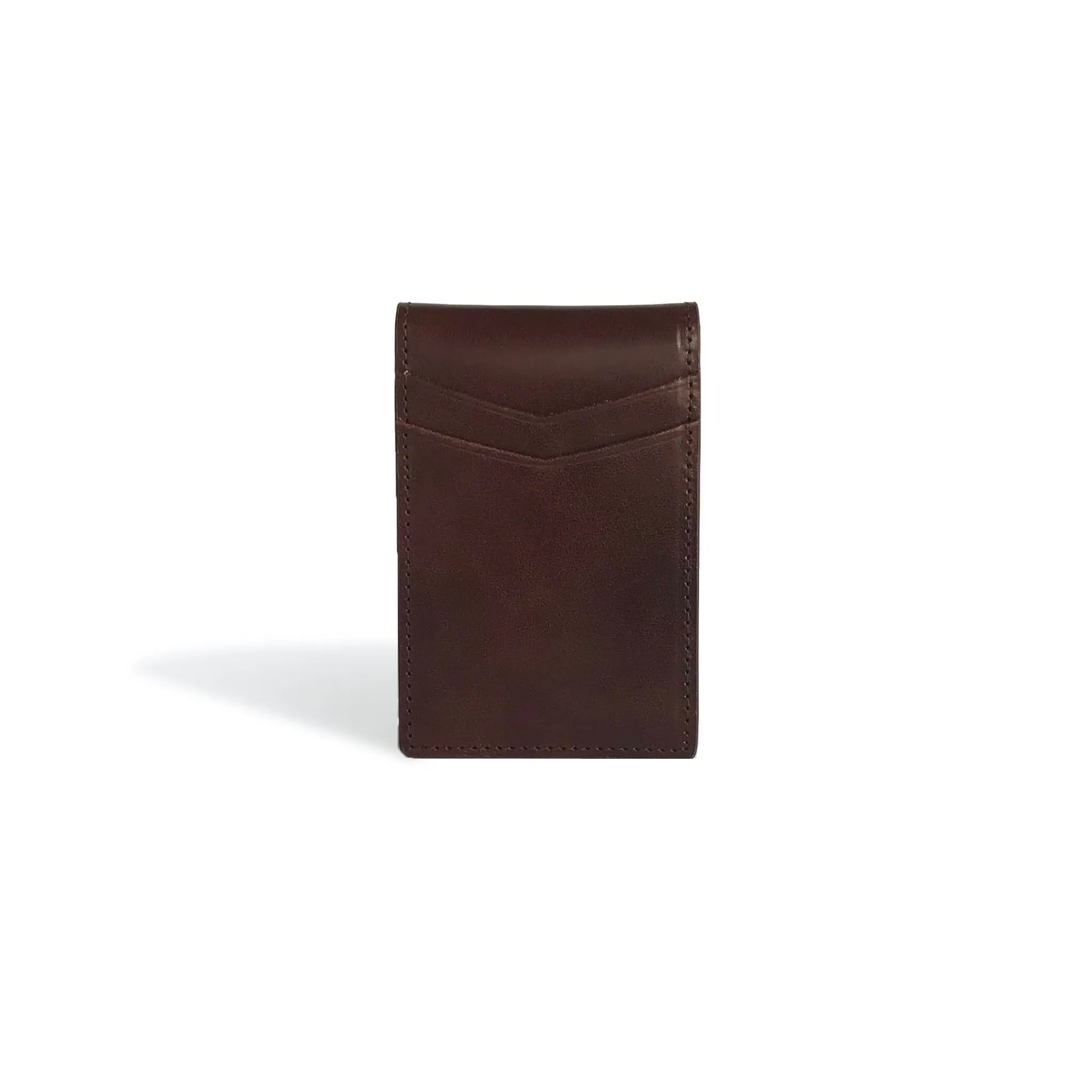 New York Money Clip Wallet - Expresso Brown | Metro Series