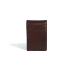 New York Money Clip Wallet - Expresso Brown | Metro Series