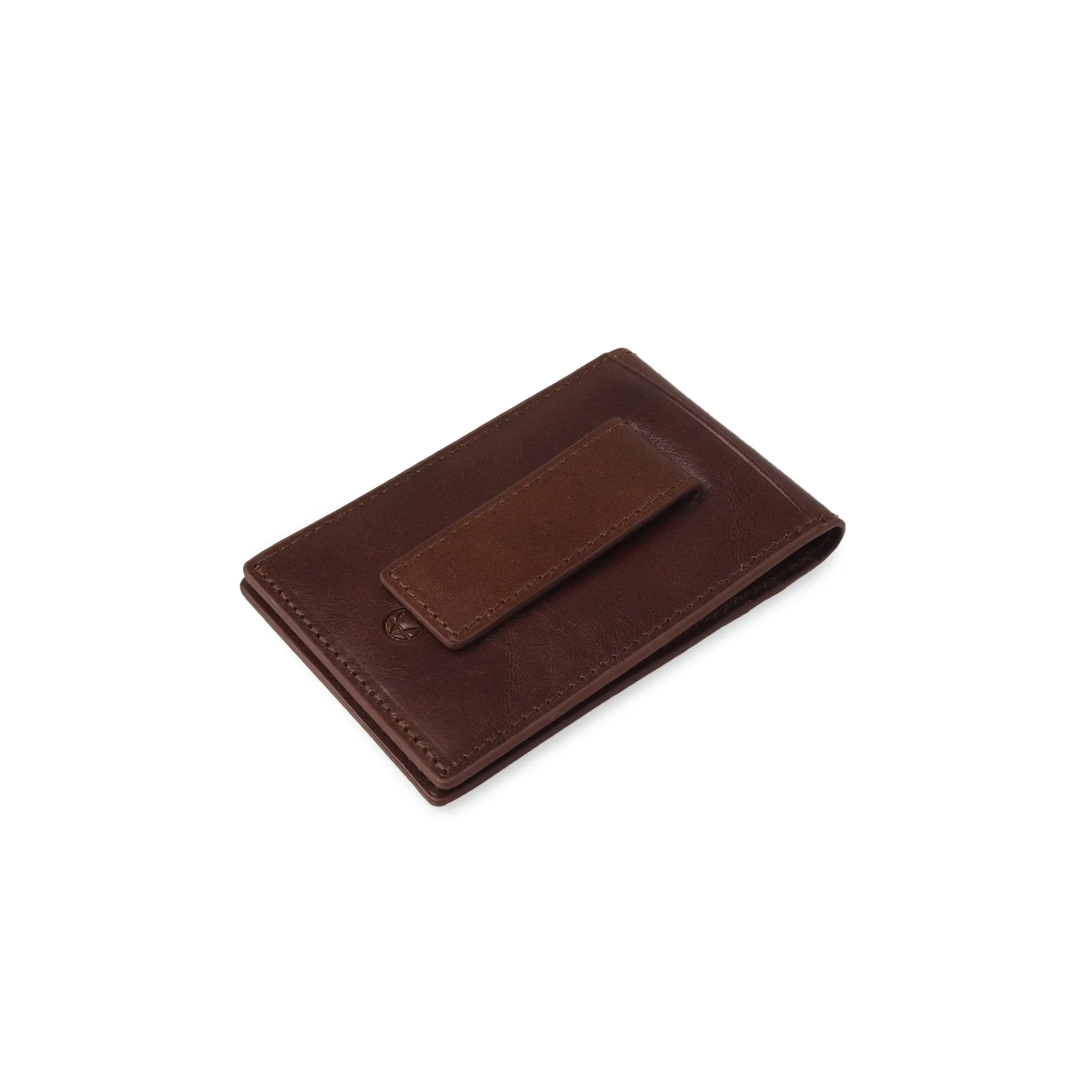 New York Money Clip Wallet - Expresso Brown | Metro Series