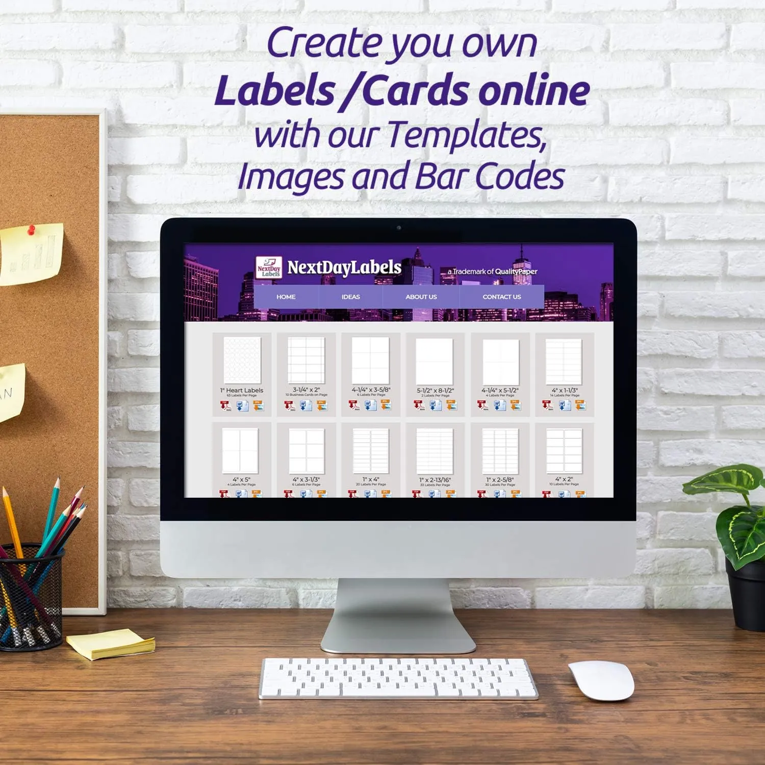 NextDayLabels – 4” x 2” Rectangular Sticker Labels for Printer - White Laser/Inkjet Printer Labels Return Address Labels Shipping Label Stickers (500 Sheets, 10 Per Sheet, 5000 Labels)
