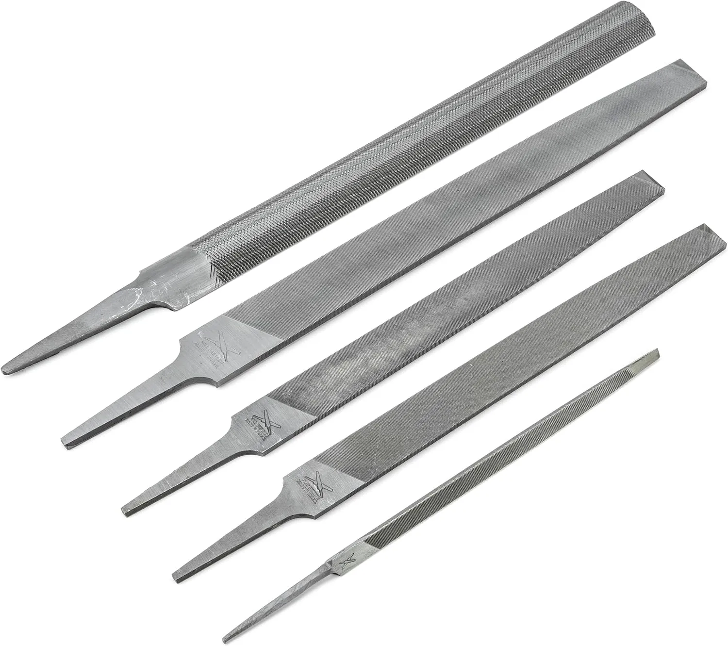 Nicholson 5 Pc 6", 8"& 10" General Purpose File Set - 22040NNN, Multi, One Size
