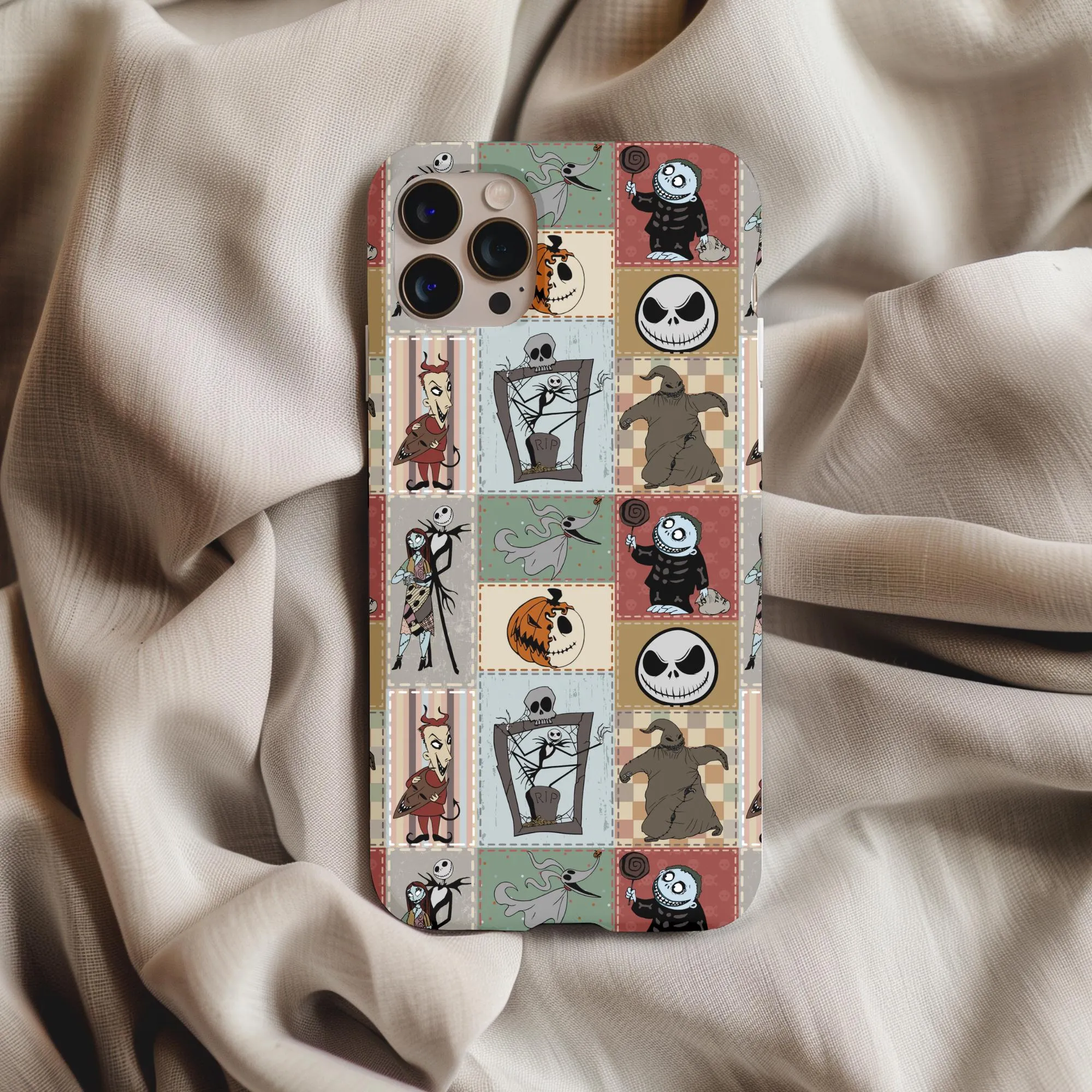 Nightmare Before Patchwork Phone Case
