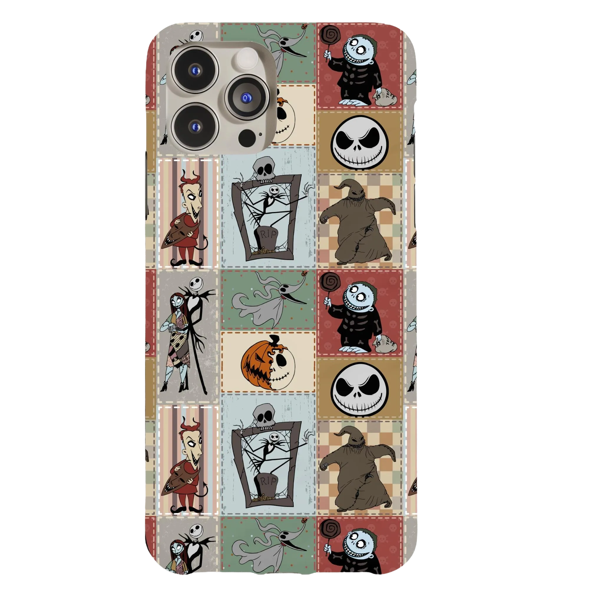 Nightmare Before Patchwork Phone Case