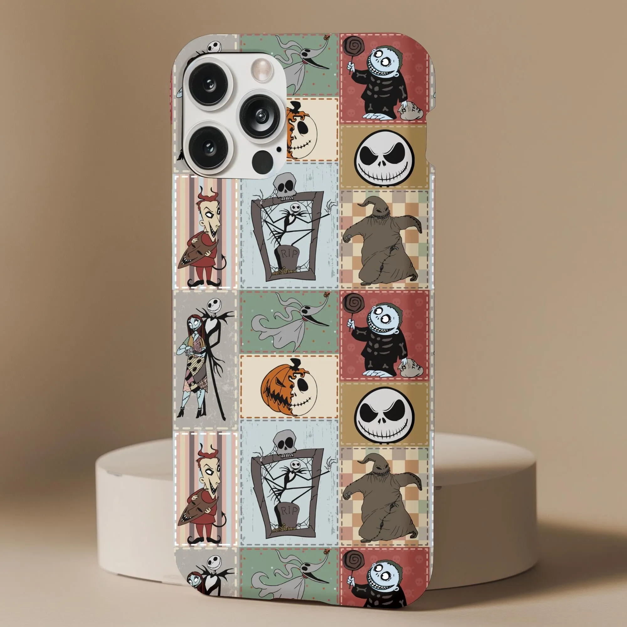 Nightmare Before Patchwork Phone Case