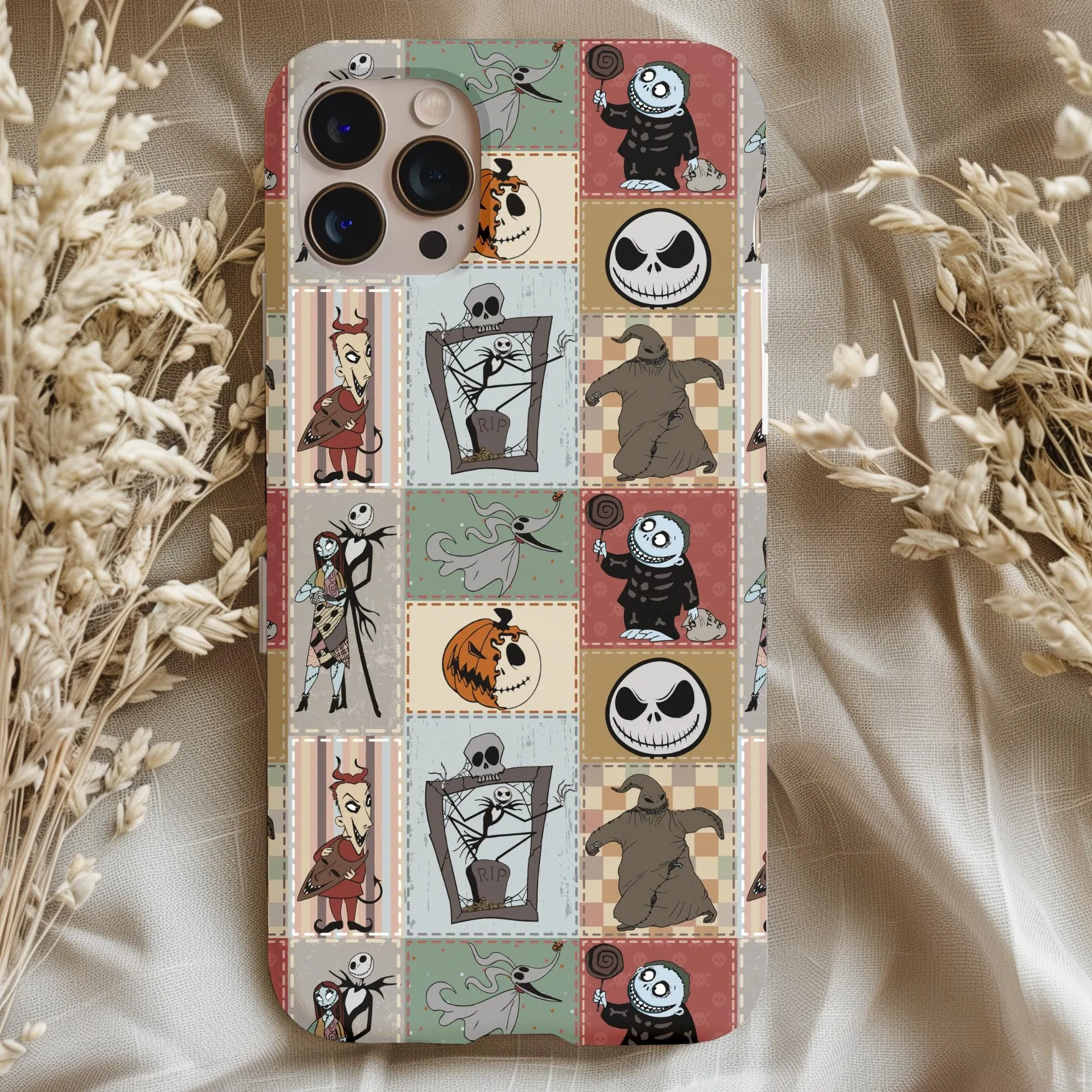 Nightmare Before Patchwork Phone Case