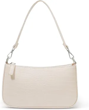 NIUEIMEE ZHOU Small Shoulder bag with 2 Removable Straps Cross Body Clutch Purse Handbag for Women