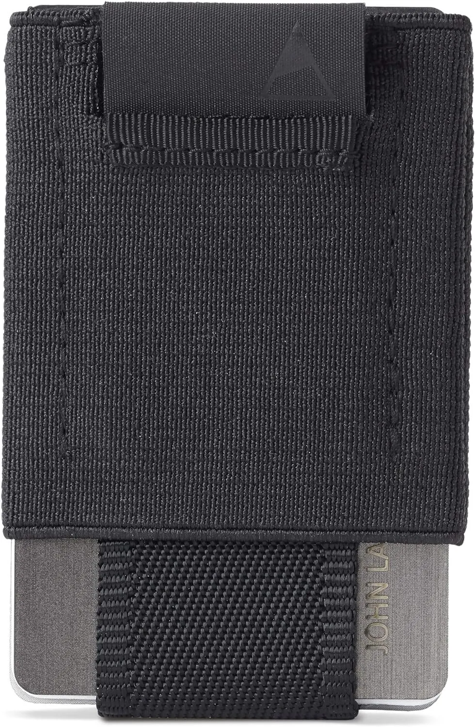 NOMATIC Minimalistic Wallet for Men and Women - Slim Wallet Fits In Front Pocket - Holds 4-15 Cards - Hidden Cash Holder and Key Holder Pocket (Black)