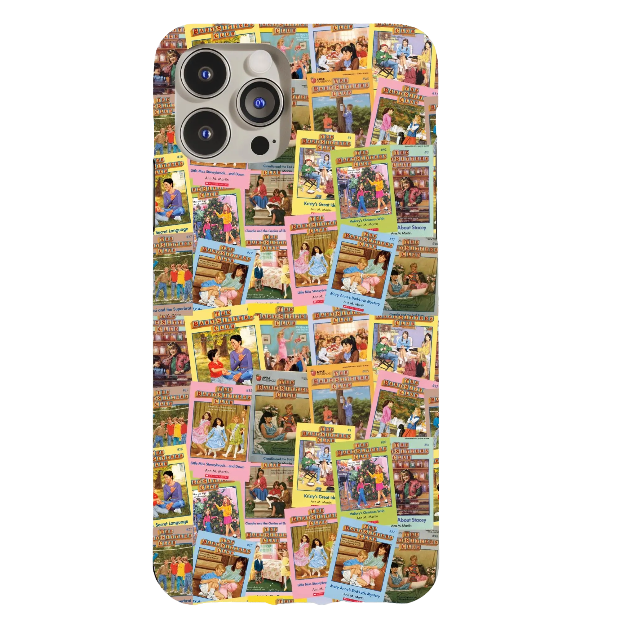 Nostalgic Babysitter Club Books Phone Case