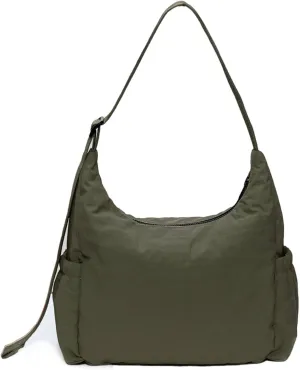 Nylon Hobo Crossbody Bags Lightweight Shoulder Bag Casual Work Travel Handbags 2025 Trendy with Adjustable Quilted Strap