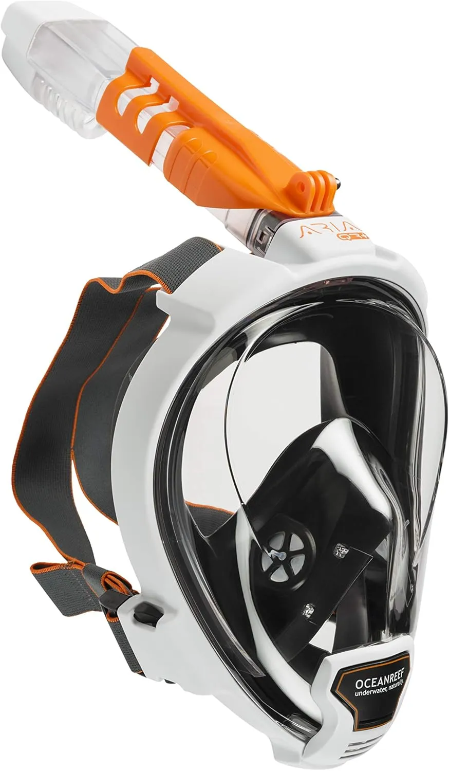 OCEAN REEF - Aria QR   Quick Release Snorkeling Mask - Full Face Snorkeling Mask - 180 Degree Underwater Vision - 8 Colours and 4 Sizes