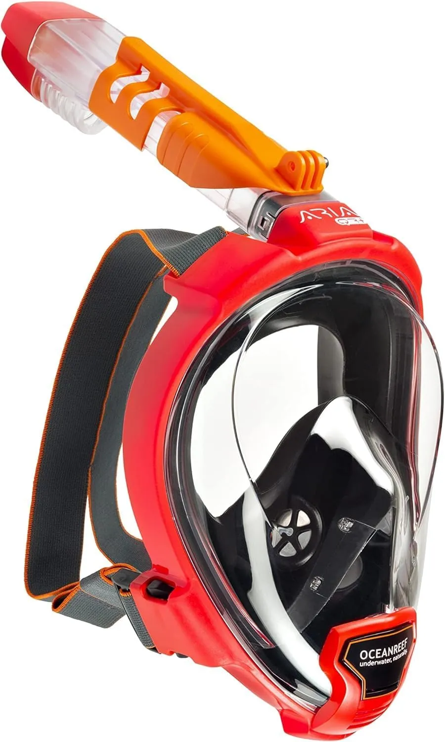 OCEAN REEF - Aria QR   Quick Release Snorkeling Mask - Full Face Snorkeling Mask - 180 Degree Underwater Vision - 8 Colours and 4 Sizes