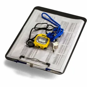 Officemate Clipboard,w/Pen Holder,Letter-Size,Plastic,9"x12-1/2",BK