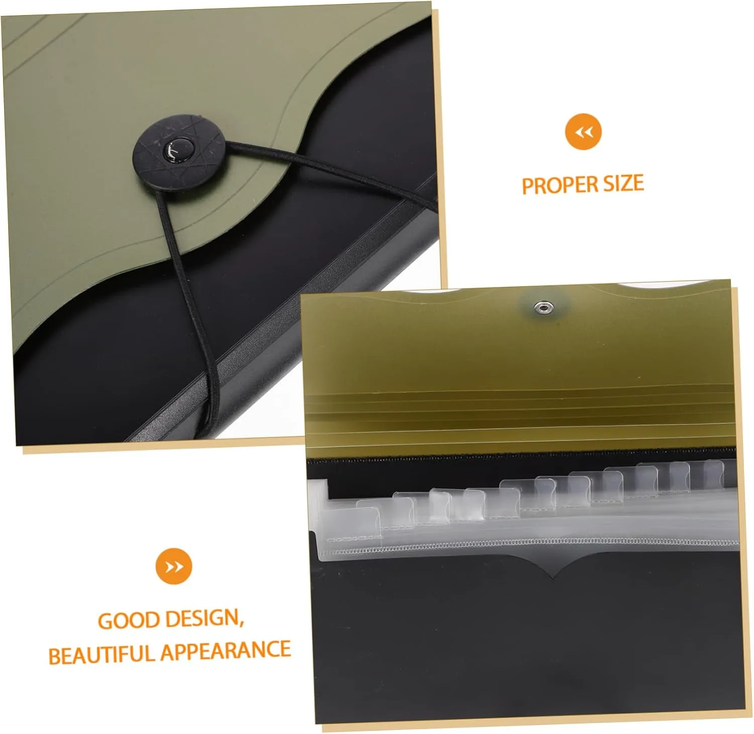 Organ Bag Monthly File Organizer File Folder Receipt Organizer Data File Bag Accordion Folder Organizer Multi-Layer File Bag Paper File Holder Outdoor Pp B5 Product