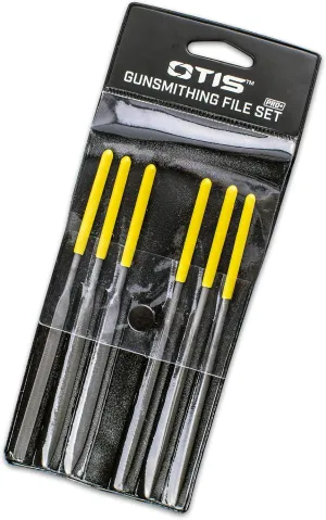 Otis Technology Pro Gunsmithing File Set, Black/Yellow, FG-934