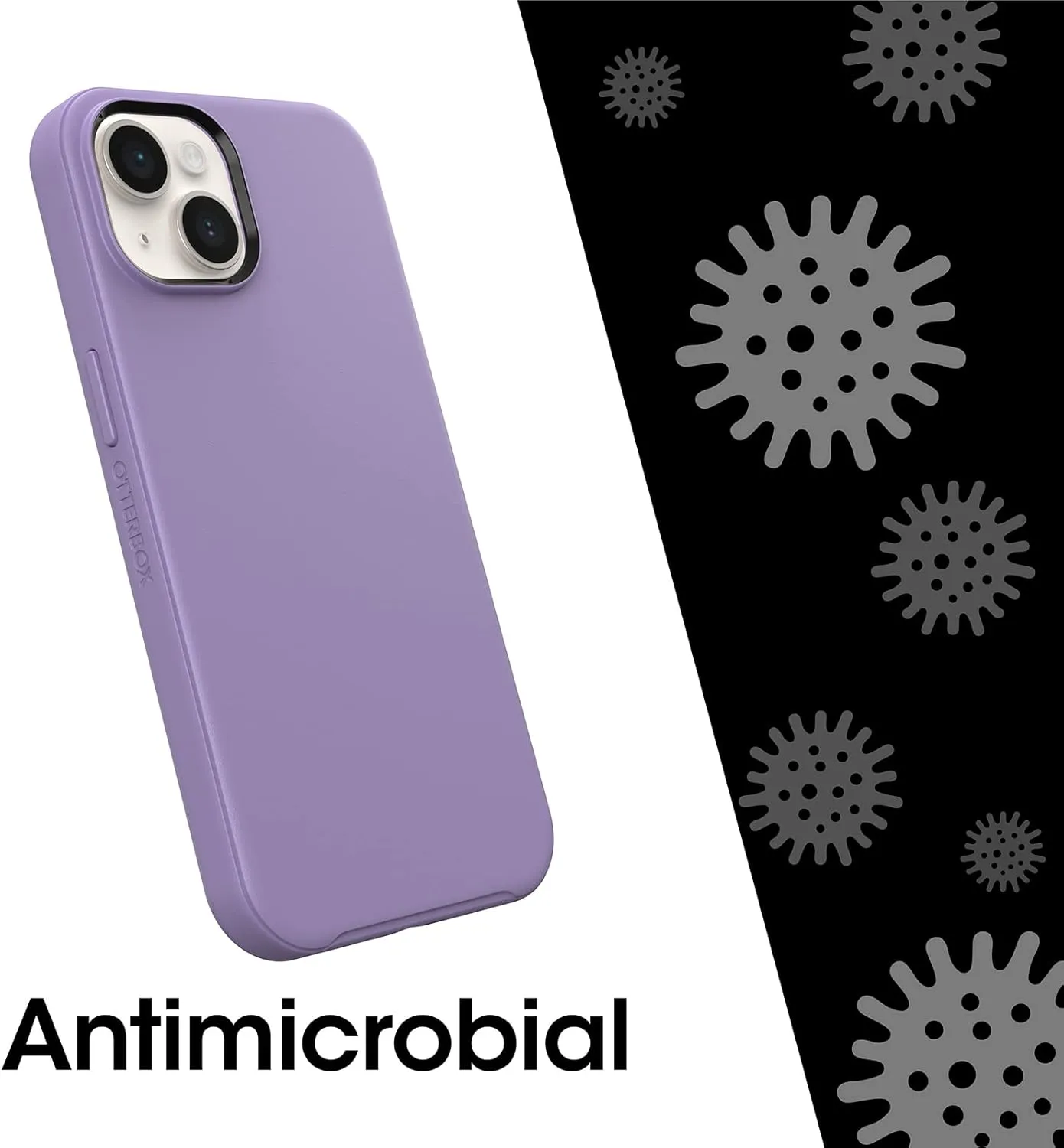 OtterBox iPhone 14 & iPhone 13 Symmetry Series  Case - You Lilac IT (Purple), Ultra-Sleek, Snaps to MagSafe, Raised Edges Protect Camera & Screen