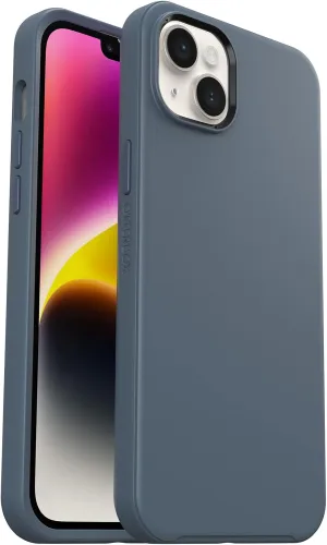 OtterBox iPhone 14 Plus Symmetry Series  Case - BLUETIFUL (Blue), ultra-sleek, snaps to MagSafe, raised edges protect camera & screen