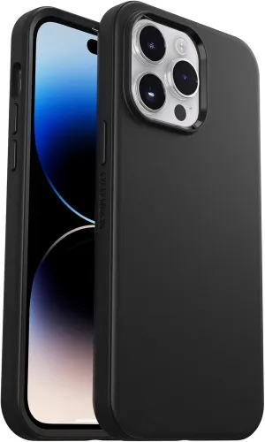 OtterBox iPhone 14 Pro Max (ONLY) Symmetry Series  Case - Black, Ultra-Sleek, Snaps to MagSafe, Raised Edges Protect Camera & Screen