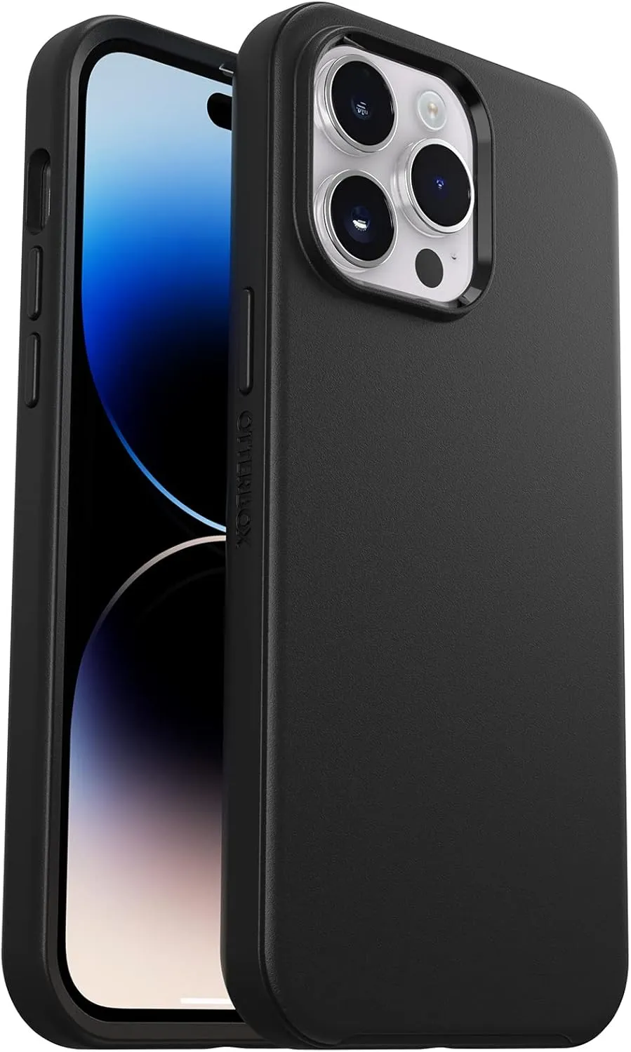 OtterBox iPhone 14 Pro Max (ONLY) Symmetry Series  Case - Black, Ultra-Sleek, Snaps to MagSafe, Raised Edges Protect Camera & Screen