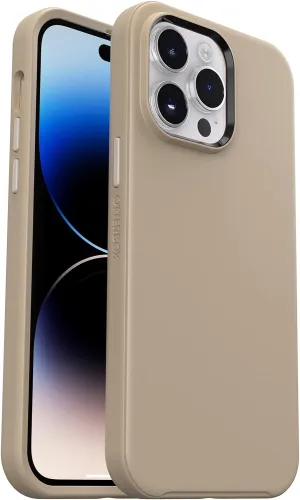 OtterBox iPhone 14 Pro Max (ONLY) Symmetry Series  Case - Dont Even CHAI (Brown), Ultra-Sleek, Snaps to MagSafe, Raised Edges Protect Camera & Screen