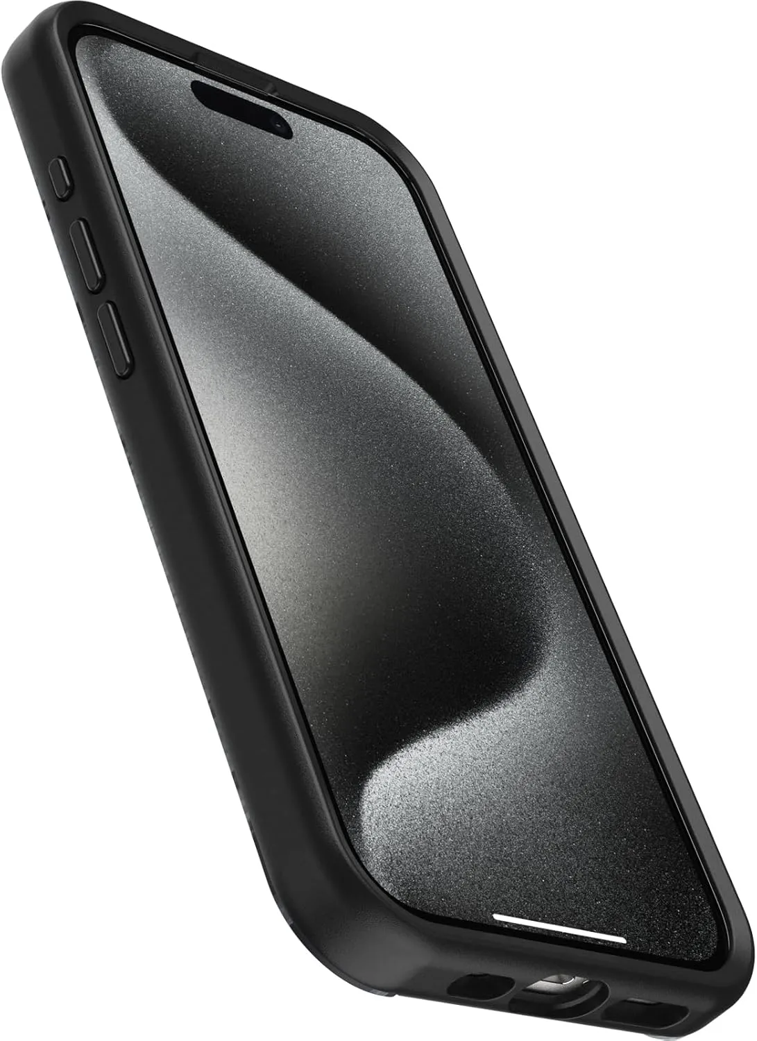 OtterBox iPhone 15 Pro (Only) Symmetry Series Case - Burnout Sky (Black), Snaps to MagSafe, Ultra-Sleek, Raised Edges Protect Camera & Screen