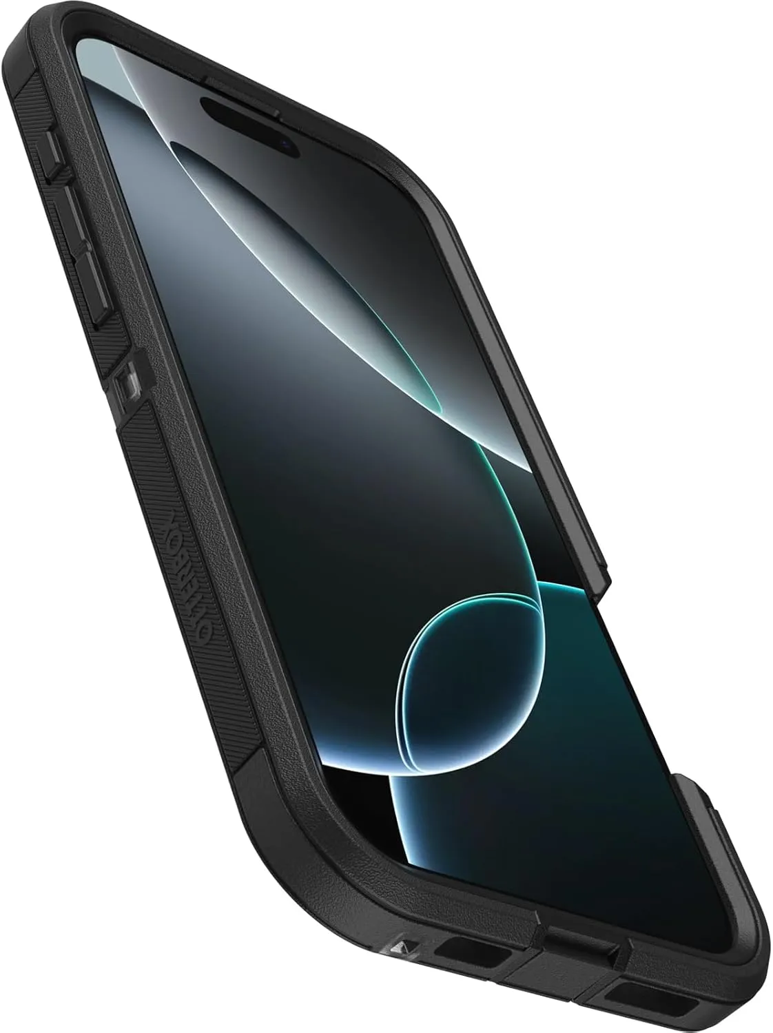 OtterBox iPhone 16 Pro Max Defender Series XT Clear Case - Dark Side (Single unit ships in polybag)
