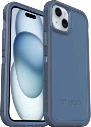 OtterBox iPhone 16e, iPhone 15, iPhone 14, and iPhone 13 Defender Series XT Case with MagSafe, Screenless, Rugged - Non-Retail Packaging - Blue