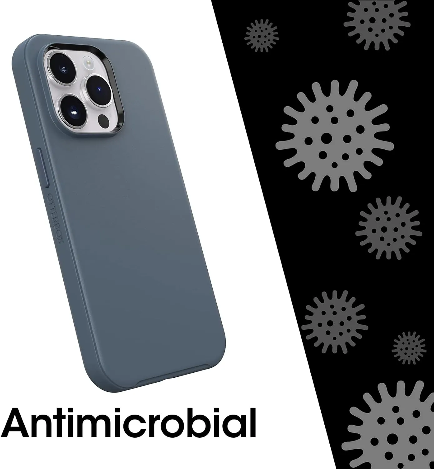 OtterBox Symmetry Series Series  Antimicrobial Case with MagSafe for iPhone 14 Pro (ONLY) - BLUETIFUL (Blue)
