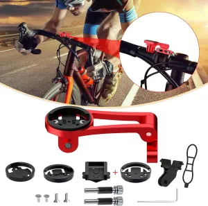 Out Front Adjustable Bicycle Mount - Bike for Garmin Extended Mountain Bike Computer Road Mountain Cycling GPS Combo Extended Bike Accessories for 38mm Handlebar