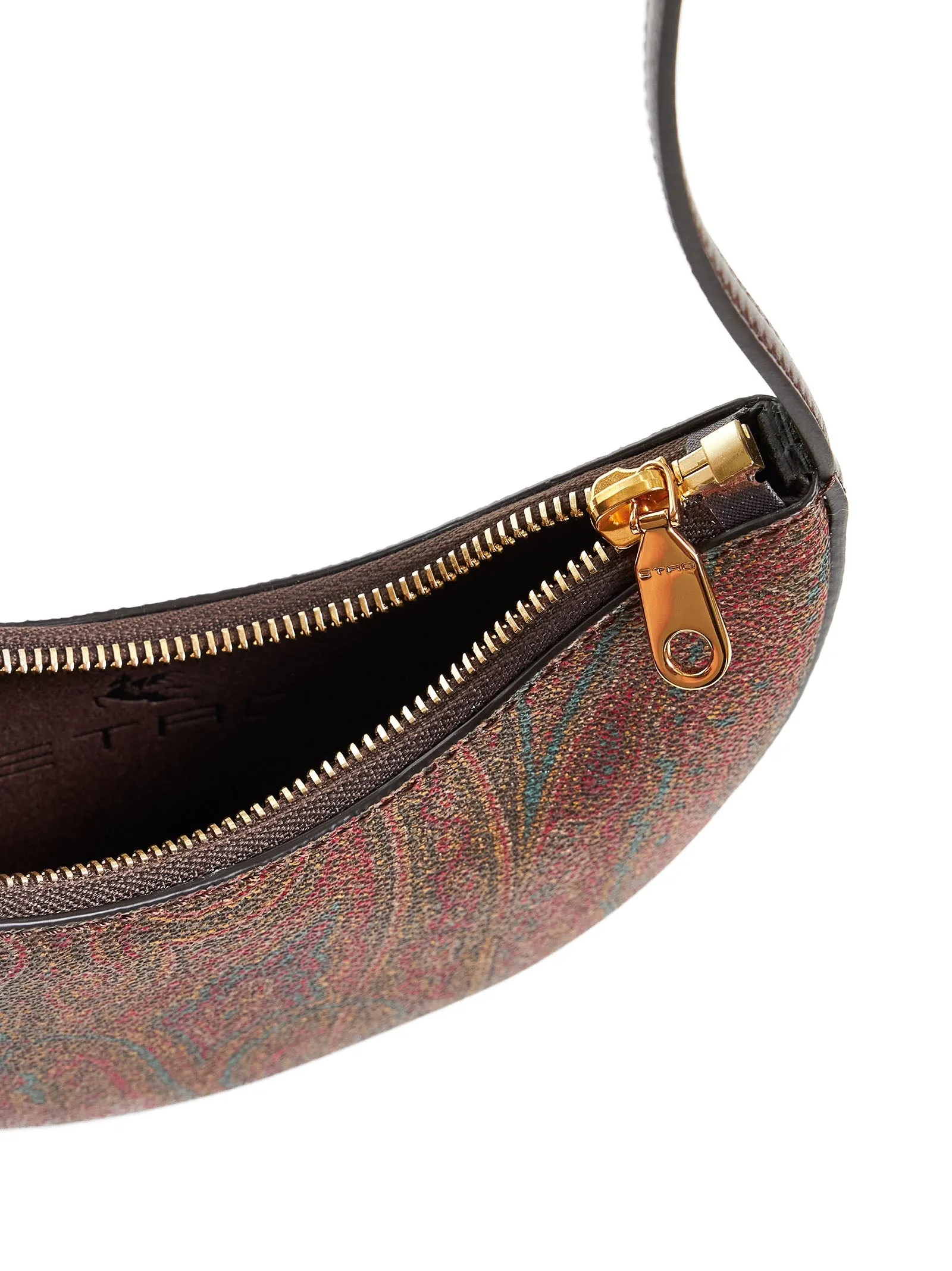 Paisley fabric mini hobo bag <BR/>
