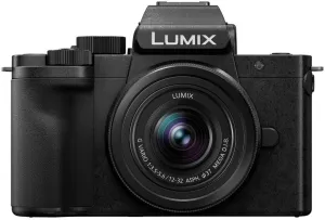 Panasonic LUMIX G100 20.3MP MFT Sensor Mirrorless Vlogging Camera Featuring 5-Axis Hybrid Image Stabilization, Includes 12-32mm F3.5-5.6 Lens (Renewed)