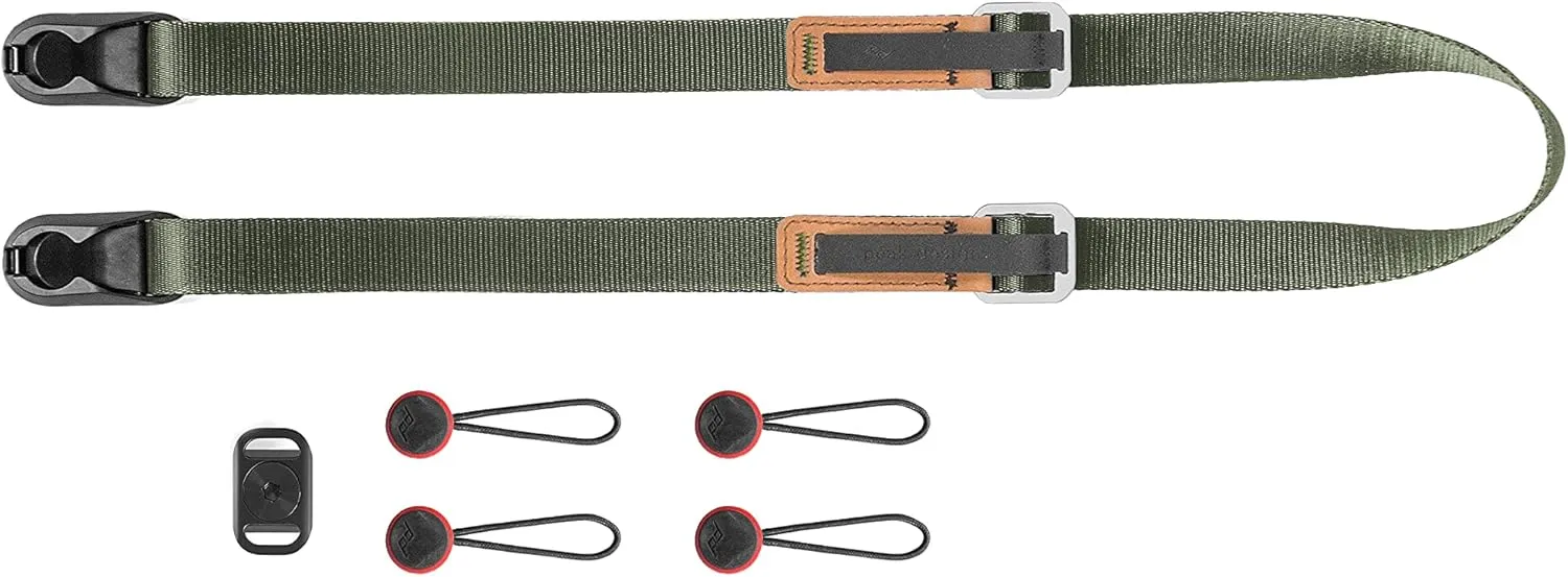 Peak Design Leash Camera Strap for System Cameras and Smaller DSLRs - Sage Green (L-SG-3)