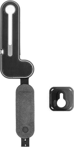 Peak Design Micro Clutch L-Plate Camera Hand Strap, For Mirrorless Cameras, Low-Profile Finger Loop, Battery Access, ARCA-Compatible Baseplate, Secure and Comfortable, Camera Straps for Photographers