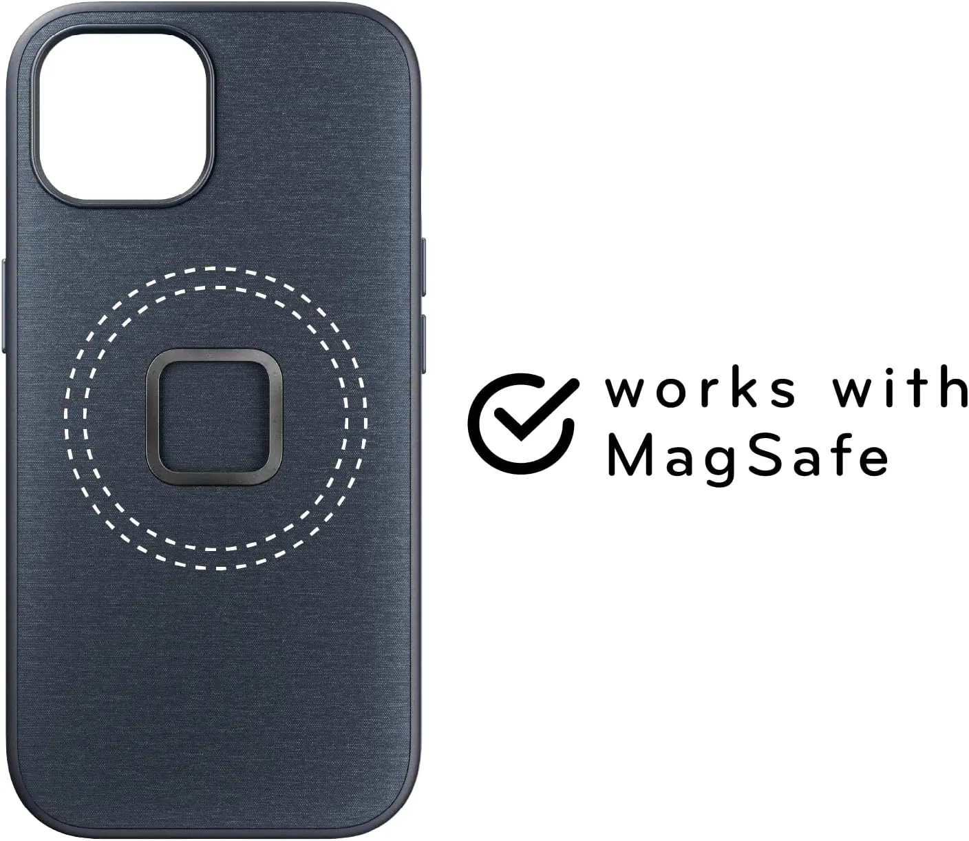 Peak Design Mobile Everyday Case Compatible with iPhone 15 - Midnight