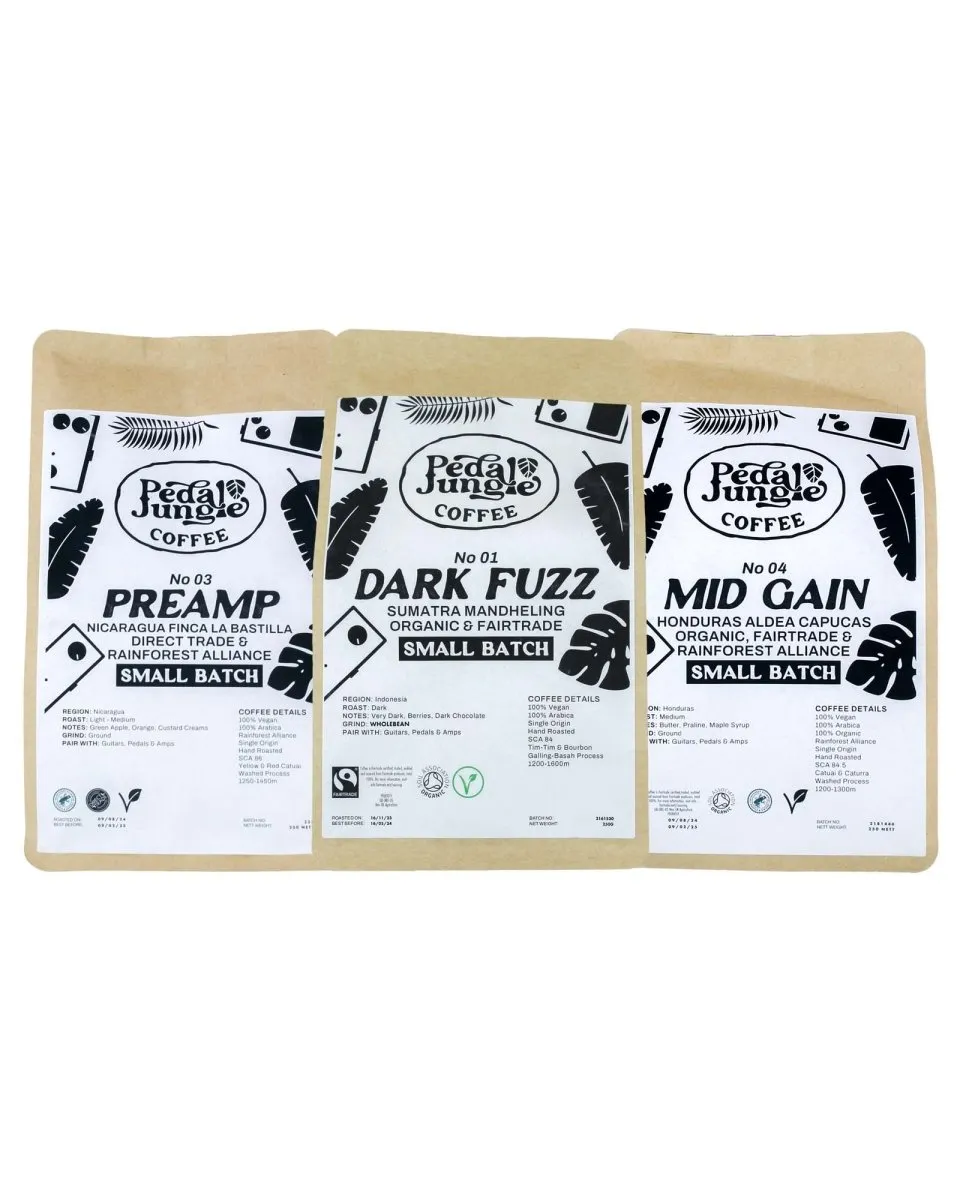 Pedal Jungle Originals Coffee Box Set