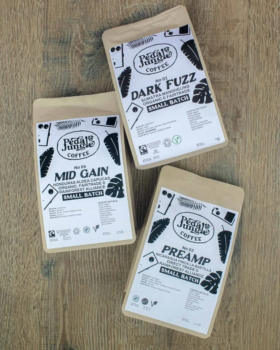 Pedal Jungle Originals Coffee Box Set
