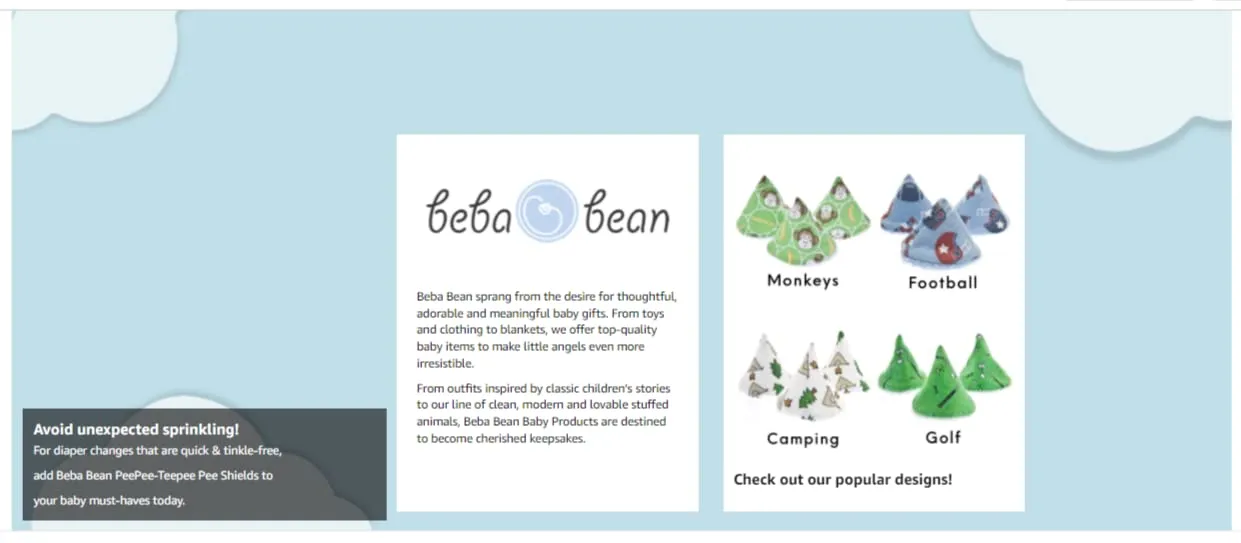 Pee Pee Teepee Lil Monkey with LAUNDRY bag 5 pieces baby boy pee shield babyboy essentials peepeeeteepee baby boy teepee pee shield pee covers