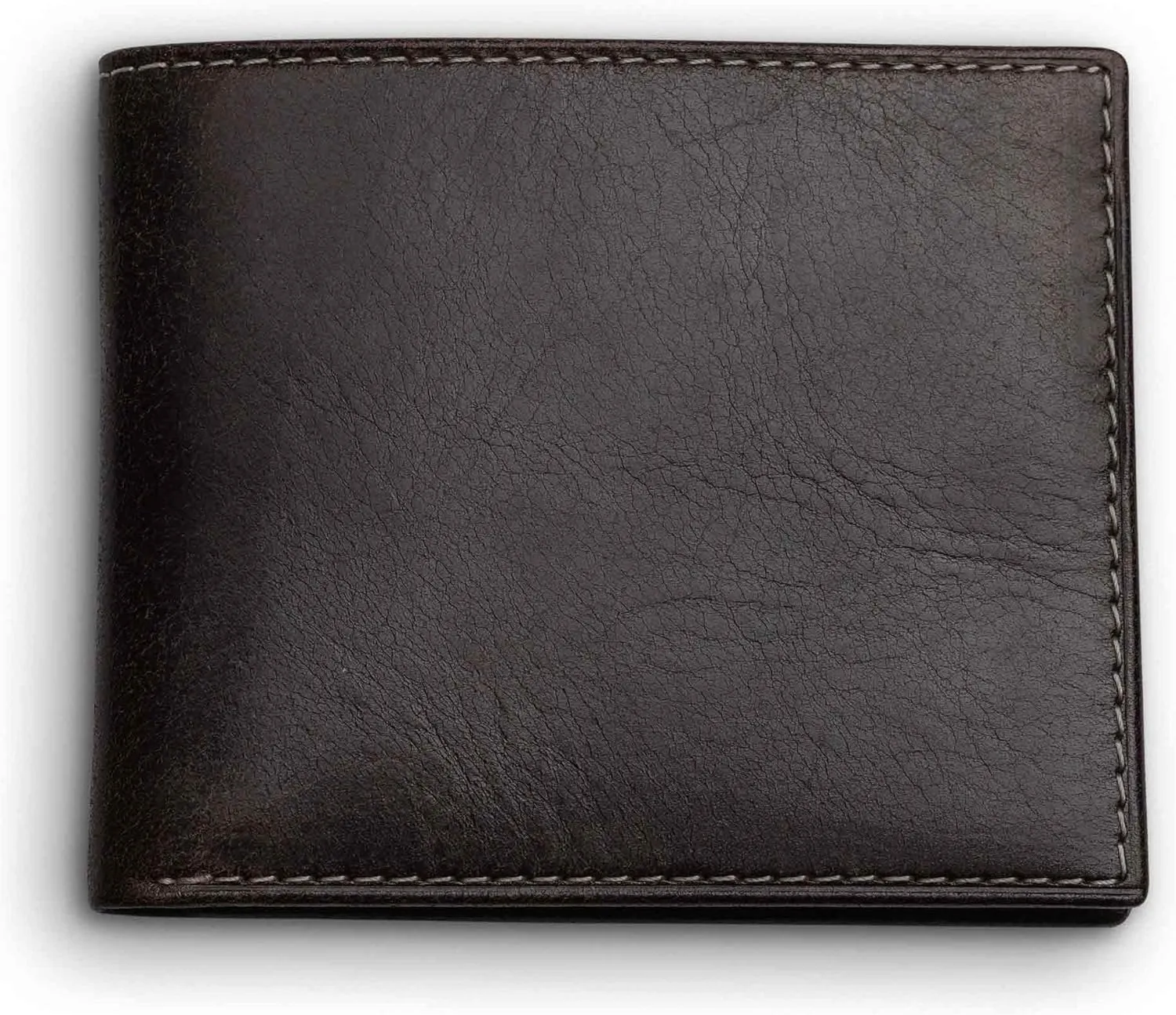 PEGAI Standard Leather Bifold Wallet For Men | Minimalist RFID Blocking Slim Wallet For Men With Credit Card Holder | Edward Italian (Brown & Mustard)