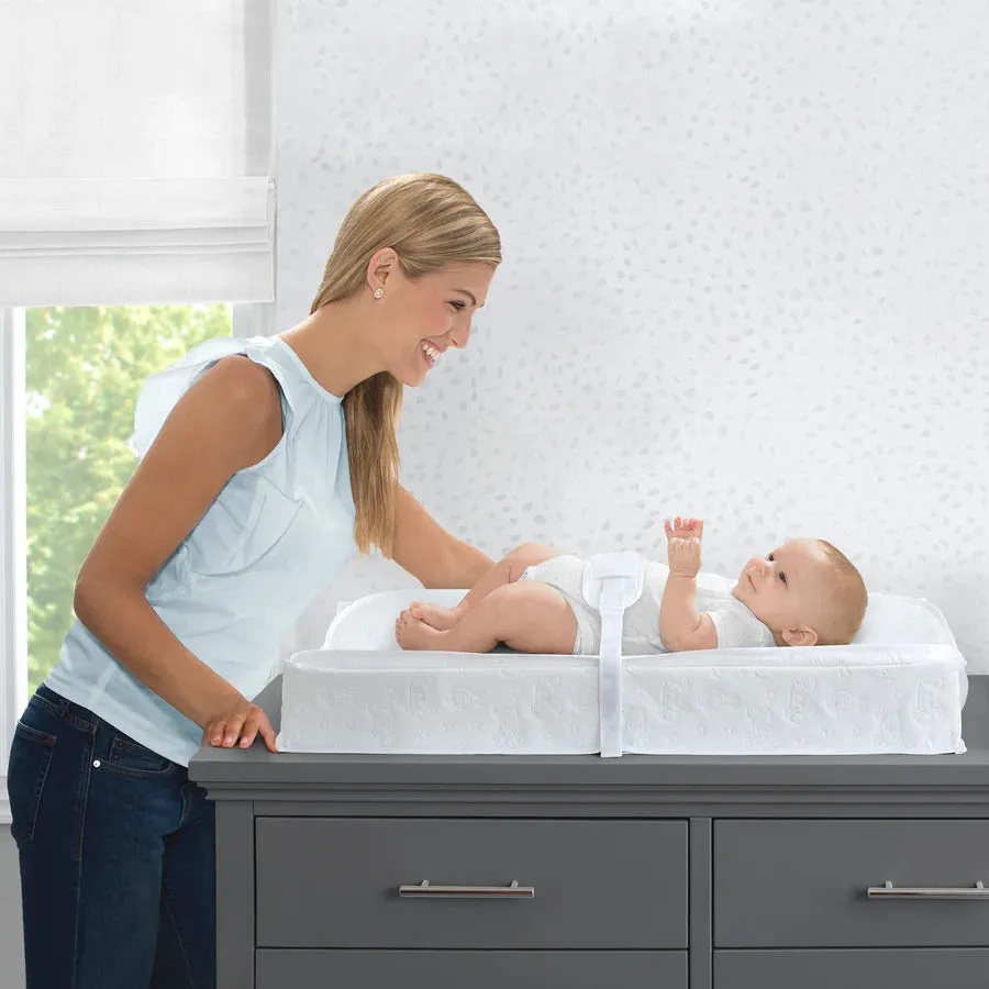 Perfect Sleeper 2-in-1 Deluxe Pillow Top Changing Pad & Portable Changing Mat