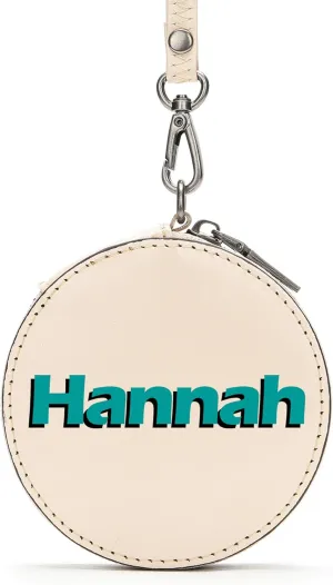 Personalized Coin Purse Pouch with Name, Custom Small Leather Change Purse for Coins Card Cash Zipper Mini Wallet for Women Men - Customized Gifts for Christmas Birthday Anniversary, Bridesmaid Gifts