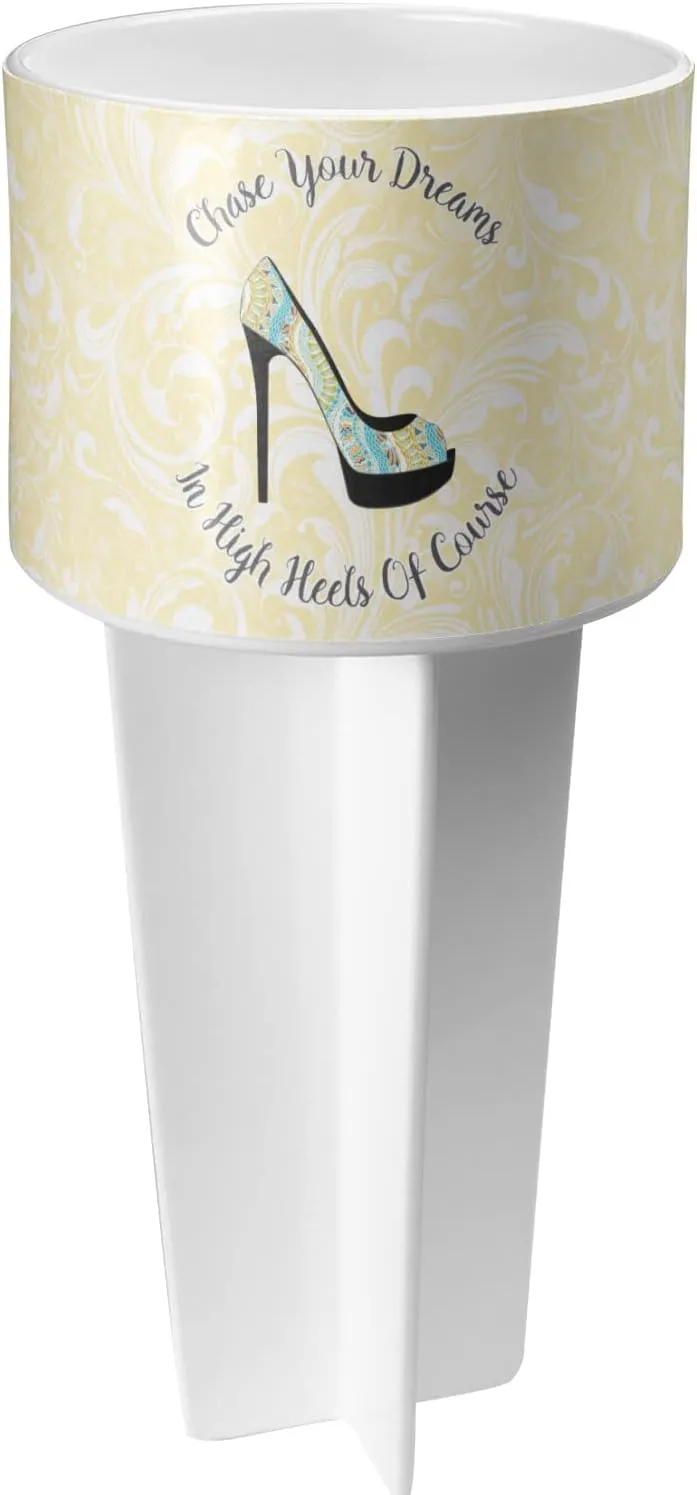Personalized High Heels White Beach Spiker Drink Holder