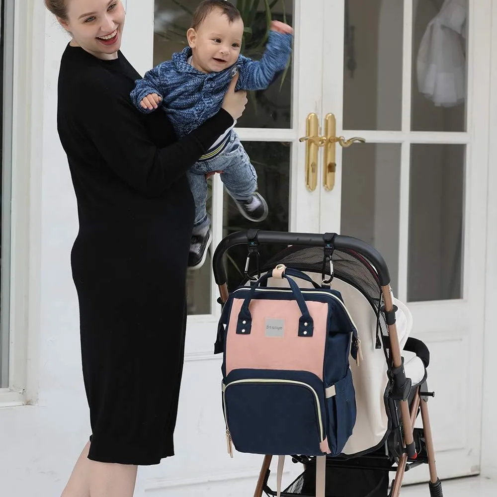 PERSONALIZED Large Diaper Bag Knapsack Custom Diaper bag Monogram Backpack