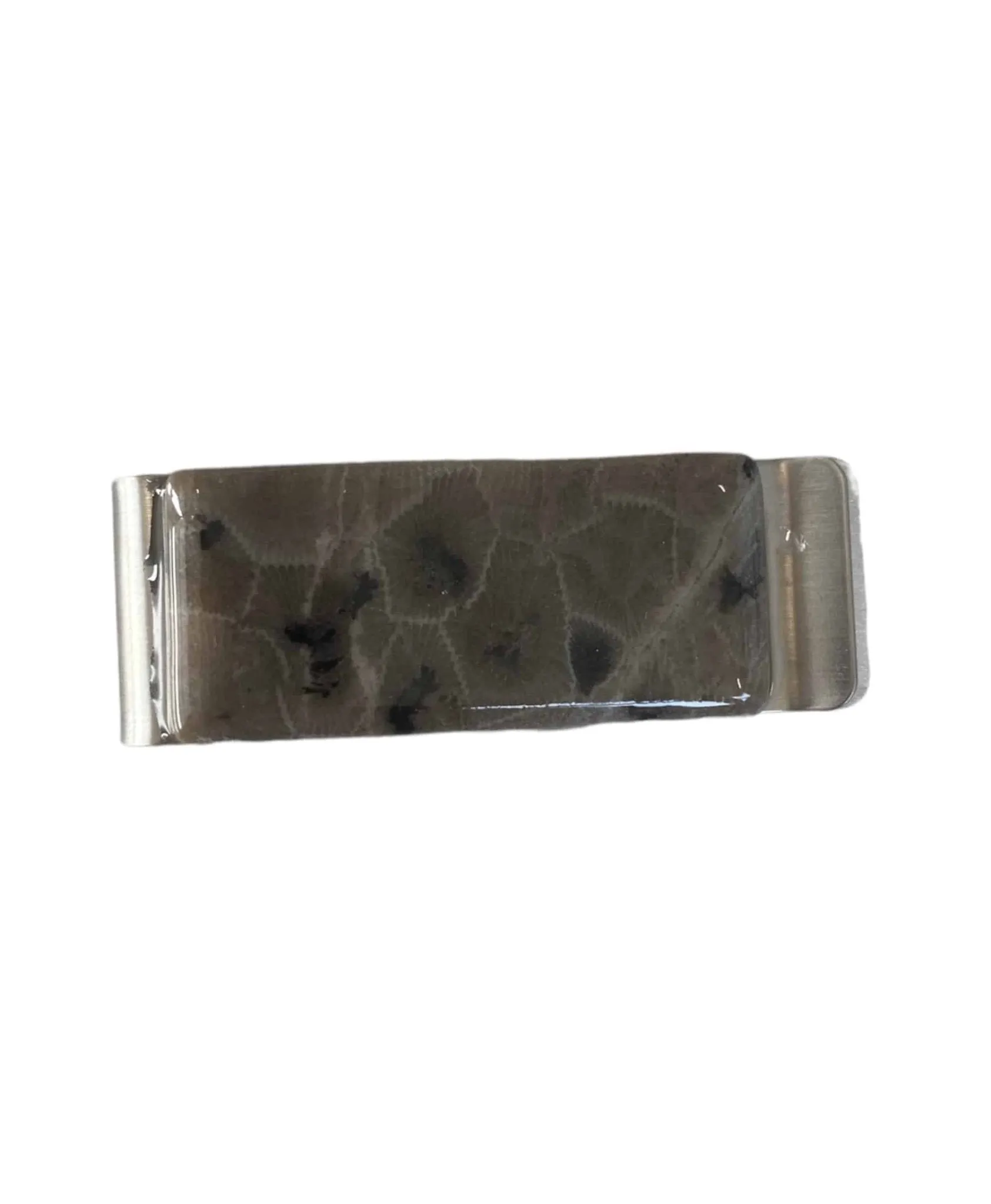 Petoskey Stone Money Clip