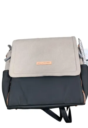 Petunia Pickle Bottom Boxy Backpack Diaper Bag, Sand Black