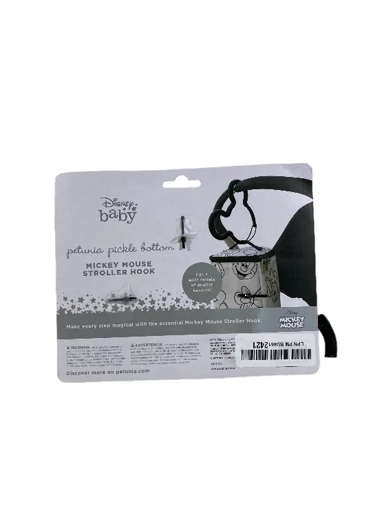 Petunia Pickle Bottom Mickey Mouse Stroller Hook, Black